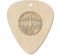 7 x 'Ten Pin Bowling' Guitar Picks/Pendants (GP00034418)