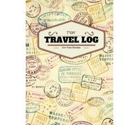 7"x10" Travel Log: Adventure Stamps design | Travellers Notebook, Books, Scrapbook, Planner, Keepsake, Journal, Memories | Destination Checklist | Medium Softback: Volume 16 (World Cultures)
