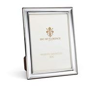 7"x5" in Hallmarked Solid Sterling Silver 925 Photo Picture Frame with Mahogany Wood Back 7309/13x18