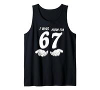 7 Year Old Birthday Shirt was 6 Now I'm 7 67 Funny for Kids Tank Top