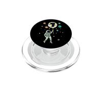 7 Years Old Space Birthday 7th Birthday PopSockets PopGrip for MagSafe