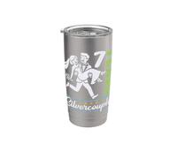 7 Years Silvercouple 7th Wedding Anniversary Married Couples Stainless Steel Insulated Tumbler