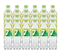 7 ZERO SUGAR Lemon and Lime Flavoured Fizzy Soft Drink with Sweetners Carbonated Soda Free From Artificial Colours 500ml Bottles Low in Calories and No Caffeine Recyclable (Pack of 24)