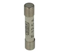 70-065-63/12.5A | SIBA FUSE, 6.35X32 12.5A FAST CERAMIC 500V