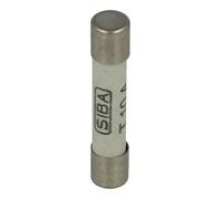 70-065-65/10A | SIBA FUSE, 6.35X32 10A SLOW CERAMIC 500V