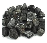 70-100g Black Tourmaline Gravel Raw Gemstone 1pc