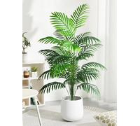 70-120cm Large Artificial Palm Tree Plastic Turtle Back Plants Leaf Schefflera Tropical Tree Home Office Party Outdoor Decor 24-little Leaves