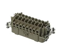 70.310.1640.0 | 16PE16AMI | WIELAND REVOS PLUG INSERT, 16 POLE + EARTH, SCREW CONNECTION, 500V 16A