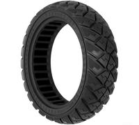 70/60-7.5 Solid Rubber Wheel for E-Scooter Shock Absorbing Non-Flat Tyre Diamond Pattern Garden Trolley Spare 255mm