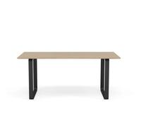 70/70 Dining Table 170x85 Oak/ Black