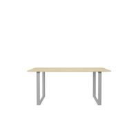 70/70 Dining Table 170x85 Oak Veneer/ Gray
