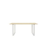 70/70 Dining Table 170x85 Oak Veneer/ White