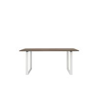 70/70 Dining Table 170x85 Smoked Oak/ White