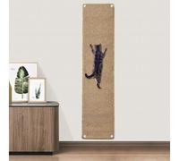 70.9"x 15.8" Thickened Extra Large Cat Wall Climbing Carpet, Cat Climbing Wall with 10pcs Fixed Nails for Indoor Cat Exercise,Cat Wall Scratcher,Wall Climbing Cat Carpet (Camel)