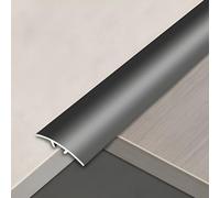 70-90CM Floor Transition Threshold Strip, Aluminum Threshold Ramps for Doorways,Bridge The Height Gaps Between 3 to 5.0MM(Black,4x70cm)