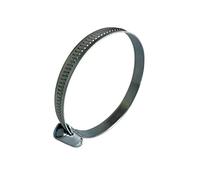 70-90mm Hose Clamp Hose Pipe Clip Zinc Plated (9mm Bandwidth, Light Range) x4