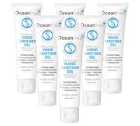 70% Alcohol Hand Sanitiser Gel - 6x 60ml - Certified Surgical/Medical Grade (Pack of 6)