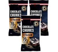 70% Extra Dark Chocolate Chip Chunks 100g(3pack)