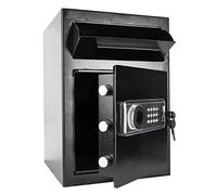 70 L Security Business Safe and Lock Box with Digital Keypad,Drop Slot Safes with Front Load Drop Box for Money and Mail,Business