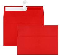 70 Packs A4 Envelope, Red A4 Envelopes, 4x6 Photo Envelopes for Invitations, Envelopes Self Seal for Weddings, Baby Shower, Photos, Postcards, Greeting Cards, Mailing