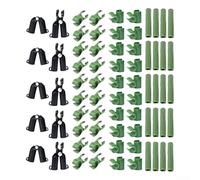 70 Pcs Adjustable Plant Plastic Garden Trellis Connector Clips Greenhouse, Garden Plastic Connectors 11mm, Plant Connection Clips for Gardening