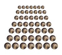 70 Pcs Resin Buttons Sewing Buttons 4 Holes for Sweaters Jackets Pants Coat Uniform Crafting Replacement