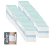 70 PCS Waterproof Dressings for Wounds, 60mm X 70mm Adhesive with Cotton Absorbent Pad, Clear Plasters for Swimming Shower for Swimming, Showering, First Aid, Wound Care