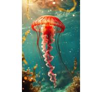 70 Piece Jigsaw Puzzle for Adults Ocean Jellyfish - Fun Challenges & Brainteasing Adult Jigsaws - Puzzle Games 70 Piece
