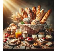 70 Piece Jigsaw Puzzles for Adults Bread Jam, Impossible Puzzle for adults, Challenging Adult jigsaw puzzles 70 pieces, puzzle Classic Educational Games, Fun Activity for Family