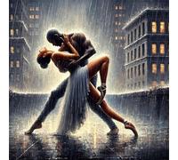 70 Piece Jigsaw Puzzles for Adults Rain Ballet, Impossible Puzzle for adults, Challenging Adult jigsaw puzzles 70 pieces, puzzle Classic Educational Games, Fun Activity for Family