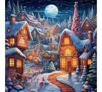 70 Piece Jigsaw Puzzles for Adults Winter Landscape, Fun Challenges, Educational Games, Difficult Jigsaw Puzzles for Adults, Puzzle 70 Pieces