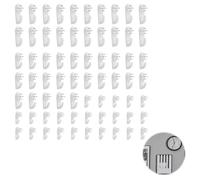70-Piece Non-Trace Picture Hooks Kit for Hard Walls - Multi Sizes, for Hanging Frames on Plasterboard, Drywall, Lime, and Latex Walls - Ultimate Wall Mounting Solution