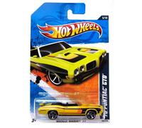 70 Pontiac GTO '11 Hot Wheels 105/244 (Yellow) Vehicle