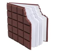 70 Sheets Chocolate Scented Flavor Memo Pad, Self-Adhesive Reusable Small Notepad, Creative Mini Notepad for School Stationery
