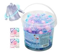 70 Tablets Laundry Detergent Pods With Scented Beads And Fabric Softener, Liquid Washing Capsules For Stain Remover, Deep Cleaning Laundry Beads For All Fabrics And Colors Towels Sheets Clothes