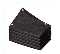 70% UV Resistant Black Shade Netting 6x10m with Eyelets Easy Setup Outdoor Garden Shade Cloth for Patios Decks and Sun Protection Mesh