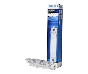 70 Watt Double Ended Rx7s Metal Halide Lamp in Warm White Light 3000K Long Life Philips MASTERColour CDM-TD 197825 70W/830