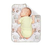 70 x 50 cm Nappy Changing Mat, Waterproof Changing Mat, Washable Mat, Changing Mat, Nappy Liner, Puppy Pads, Children's Bed Linen, Urination Pads, Cotton, Breathable, Reusable