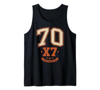 70 x 7 Forgive Matthew Bible Verse Christian Tank Top