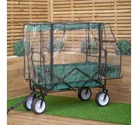70 x 95cm Clear Waterproof Cover for Festival Camping Storage Trolley - Cover Only
