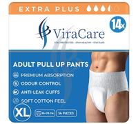 70 x Extra Plus Incontinence Pants Women & Men | Adults Nappies | Premium Absorption and Soft-Stretch Waistband | Adults Pull Up Pants | Waist Size X Large 95-175 cm | (5 Packs of 14, XL)