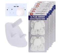 70 X Plug Socket Cover Protector Baby & Child Safety Protector Mains Socket New