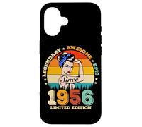70 Year Old Legendary Since 1956 Awesome 70th Birthday Women Case for iPhone 16