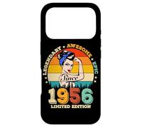 70 Year Old Legendary Since 1956 Awesome 70th Birthday Women Case for iPhone 17 Pro