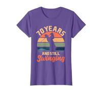 70 Years And Still Swinging Golf 70 Birthday Gifts 70th BDay T-Shirt