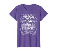 70 Years Old Gifts Men Vintage Made In 1956 70th Birthday T-Shirt