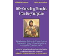 700+ Consoling Thoughts From Holy Scripture: Biblical Consolation, Comforting Words, Positive Thoughts & Encouragement for Catholics in Times of ... or Any Time (Catholic Devotional Series)