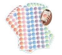 700 Pcs Pronoun Stickers My Pronoun are Labels 1 Inch - They Them He Him She Her Name Tag Identity Labels for Party Conference Kids Boys Girls (Solid Color)