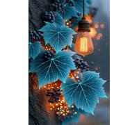 700 Piece Jigsaw Puzzles for Adults, Blue Leaves Fruit 20.5x15 inch, Challenging Brain Teaser Puzzle, Premium Cardboard Hobby Gift for Adults & Seniors