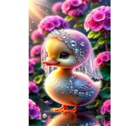700 Piece Jigsaw Puzzles for Adults Flower Animal Duck Challenging Puzzle Educational Games Puzzle for Adults 700 Pieces Family Game Great Gift Idea, 20.5 x 15 inch